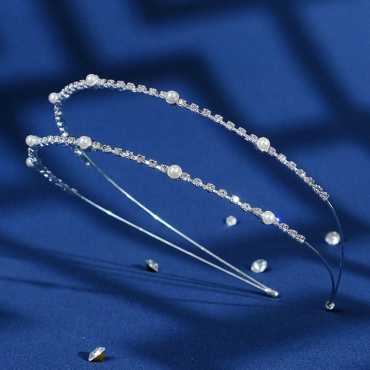 Elegant Rhinestone Delicate Headband | Sparkling Hair Accessory