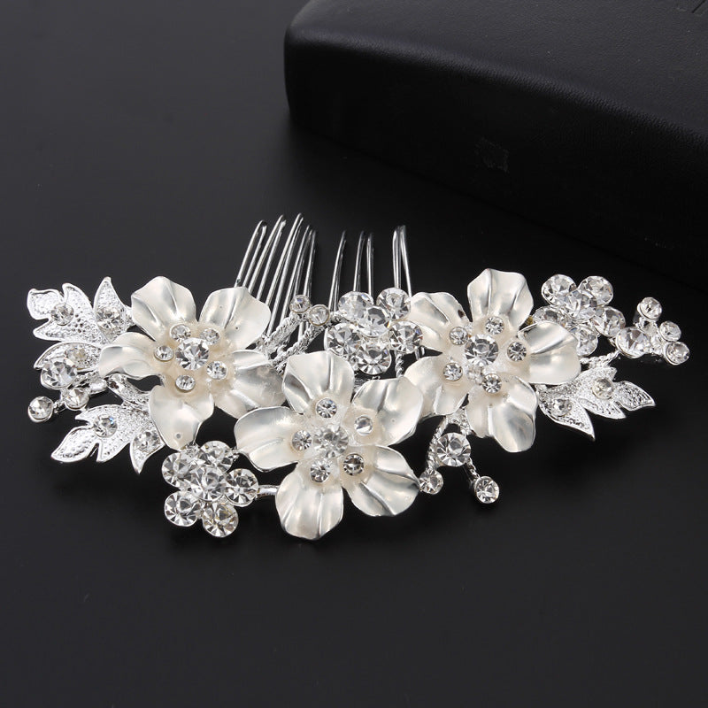 #02418213 Beautiful Flora Rhinestone/Alloy Combs & Barrettes