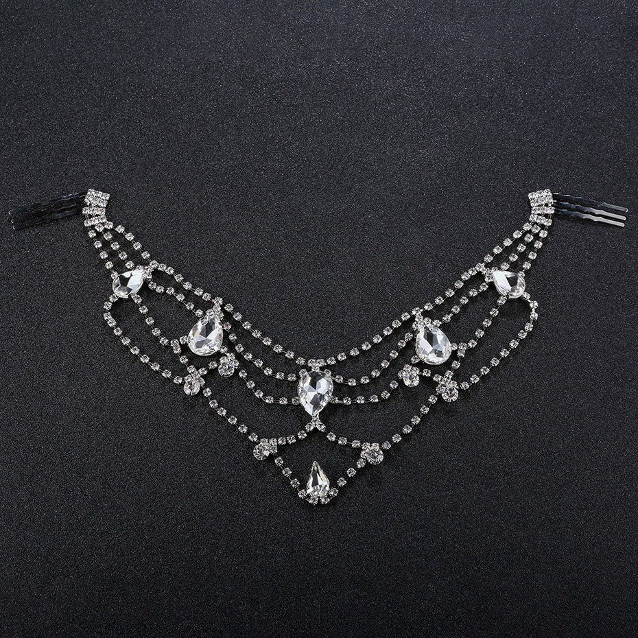 #04418223 Rhinestone/Alloy Headbands