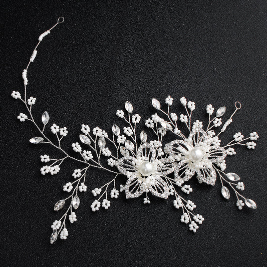 #09418196 Flower Style Delicate Hairpiece