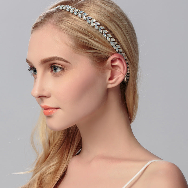 #06418232 Ladies Beautiful Rhinestone/Alloy Headbands