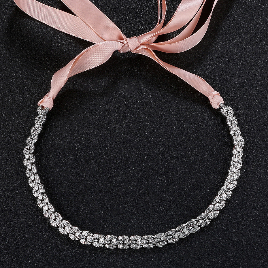 #05418226 Ladies Rhinestone, Alloy Headband