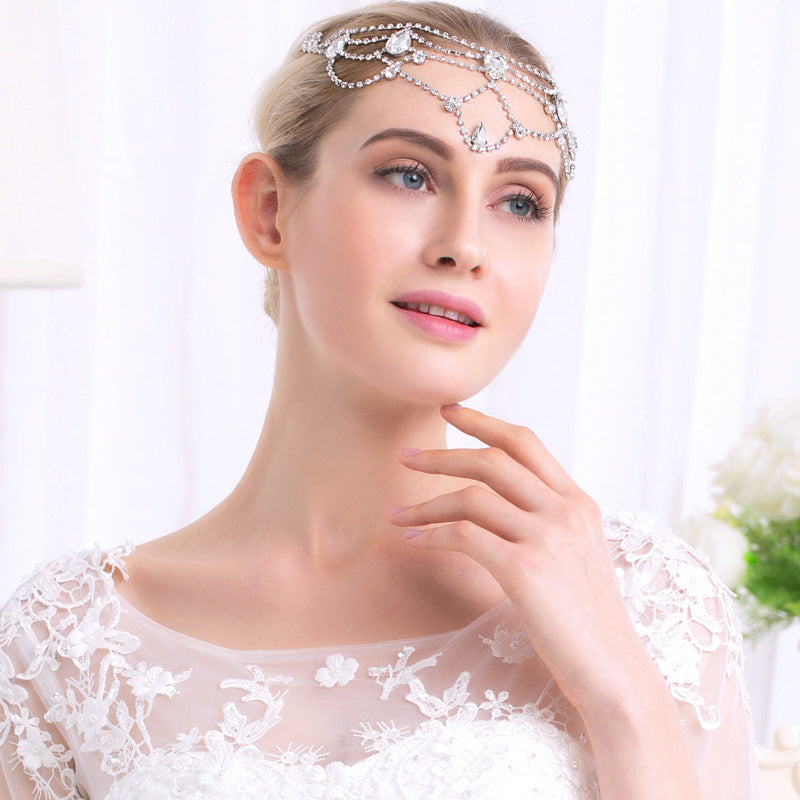 #04418223 Rhinestone/Alloy Headbands