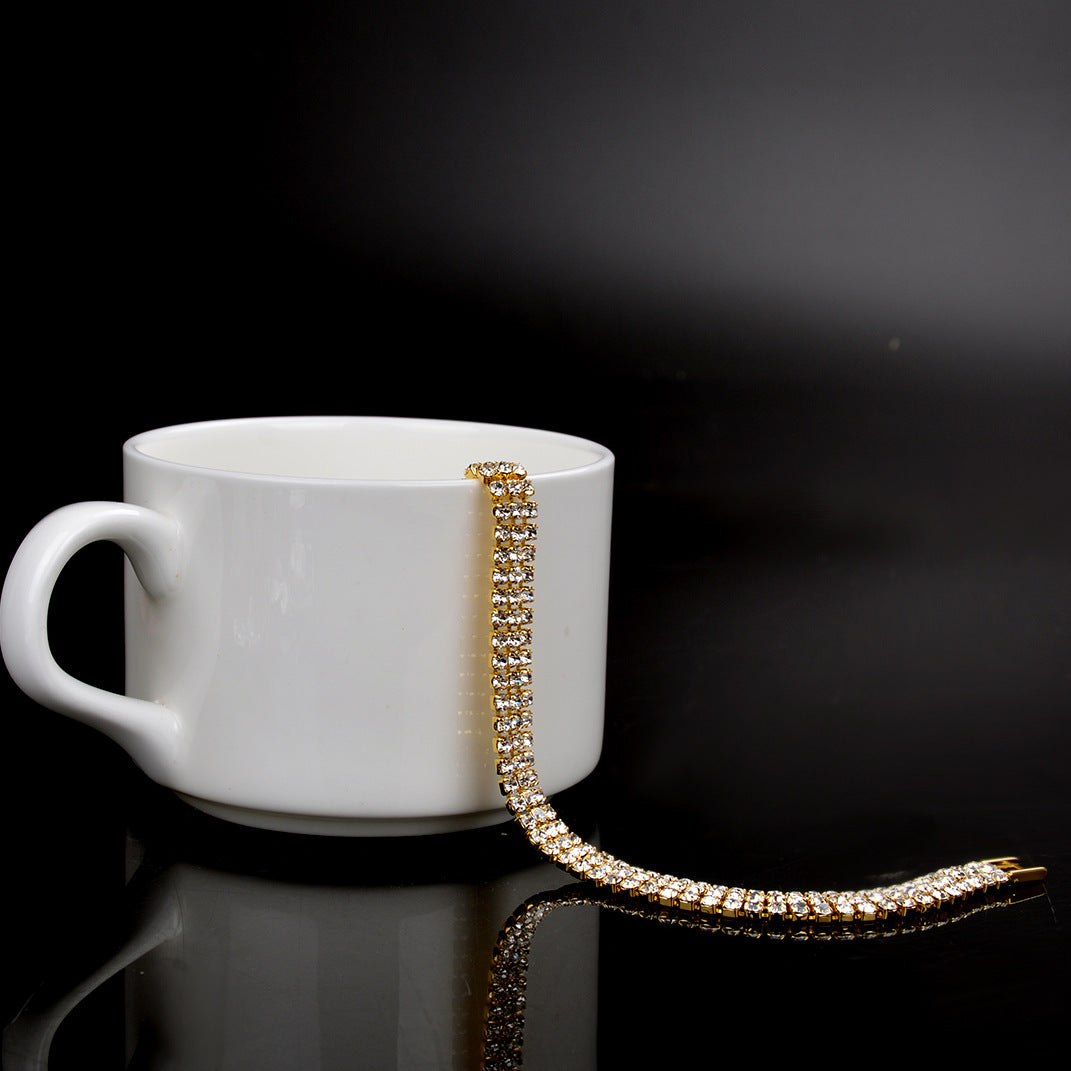 #01548086 Ladies' Alloy/Rhinestones Bracelets