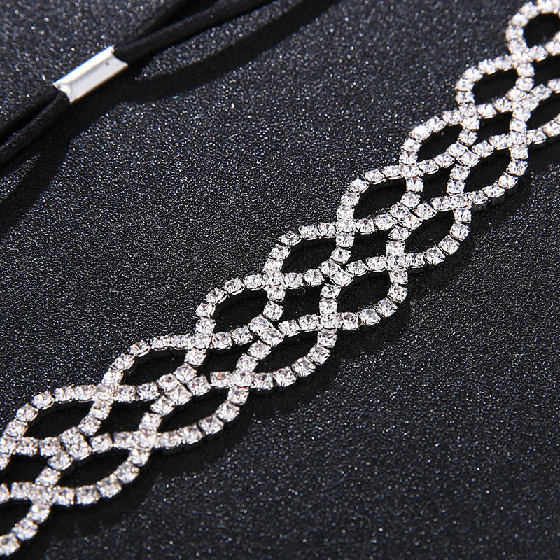 #04418235  Ladies Gorgeous Rhinestone/Alloy Headbands