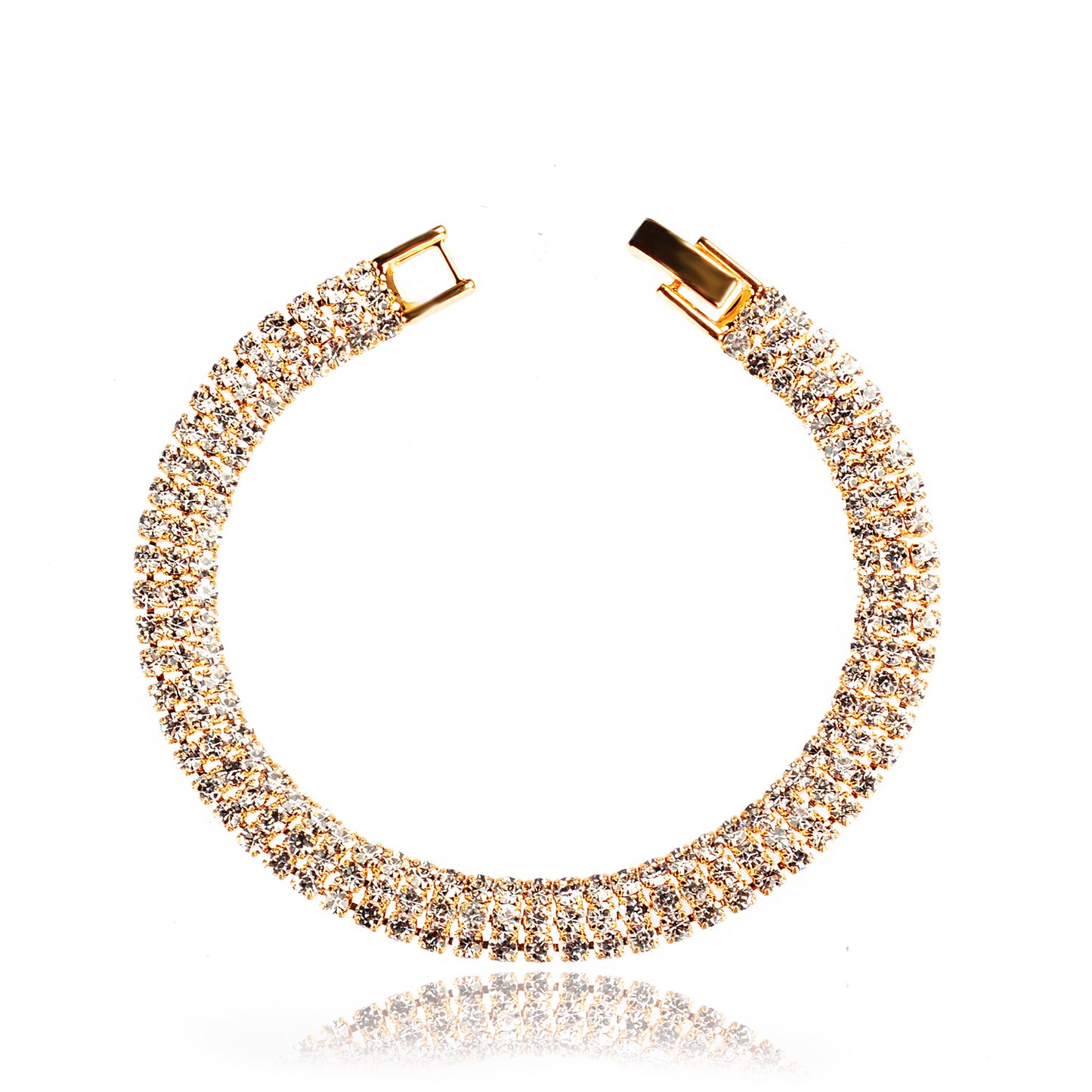 #01548086 Ladies' Alloy/Rhinestones Bracelets