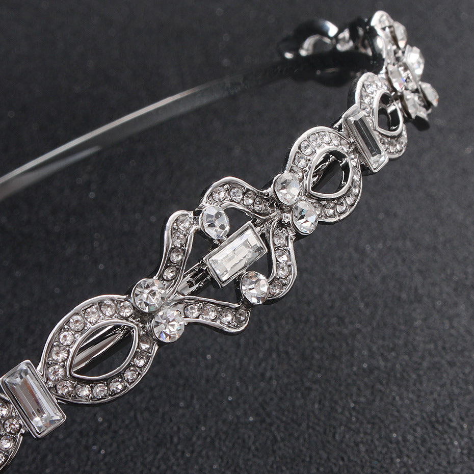 1877263 Delicate Rhinestones Headband