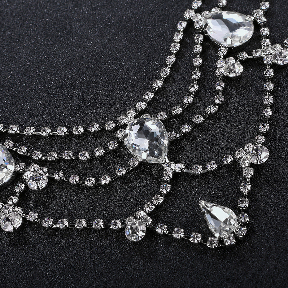 #04418223 Rhinestone/Alloy Headbands