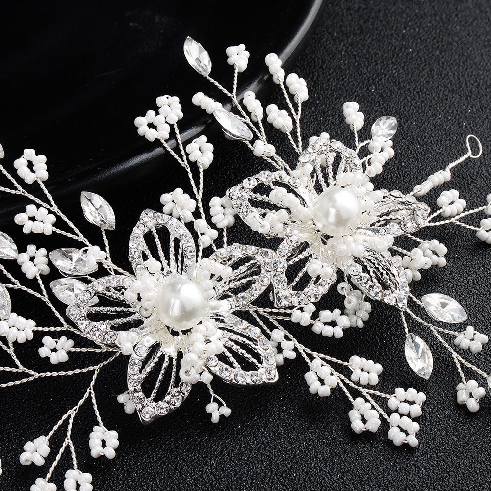 #09418196 Flower Style Delicate Hairpiece