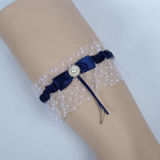 #04028156 Sexy Satin Bow-knot Wedding Garters