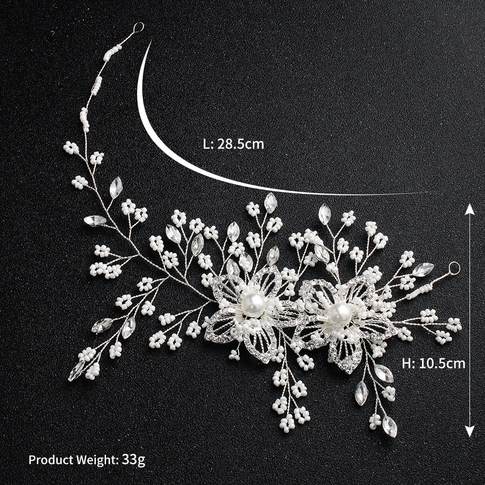 #09418196 Flower Style Delicate Hairpiece