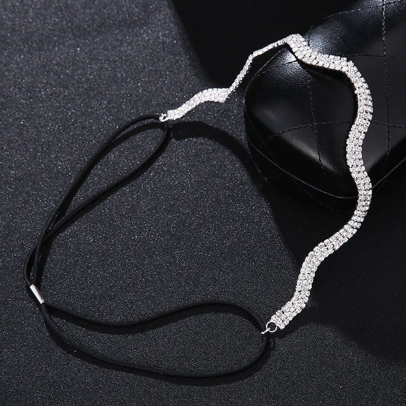 #02418231 Beautiful Alloy Headbands With Rhinestone