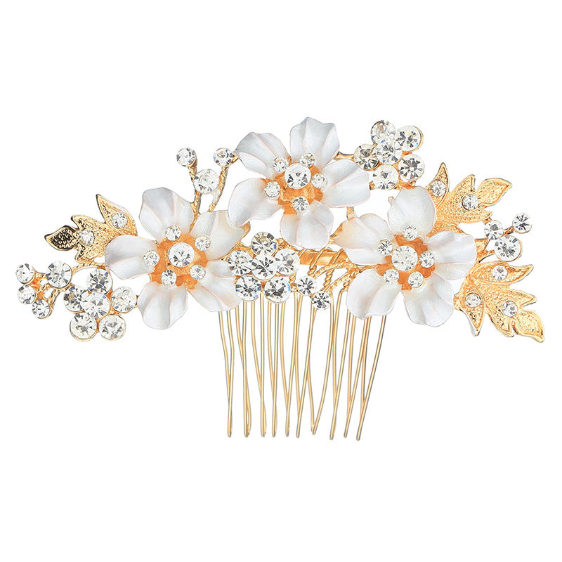 #02418213 Beautiful Flora Rhinestone/Alloy Combs & Barrettes