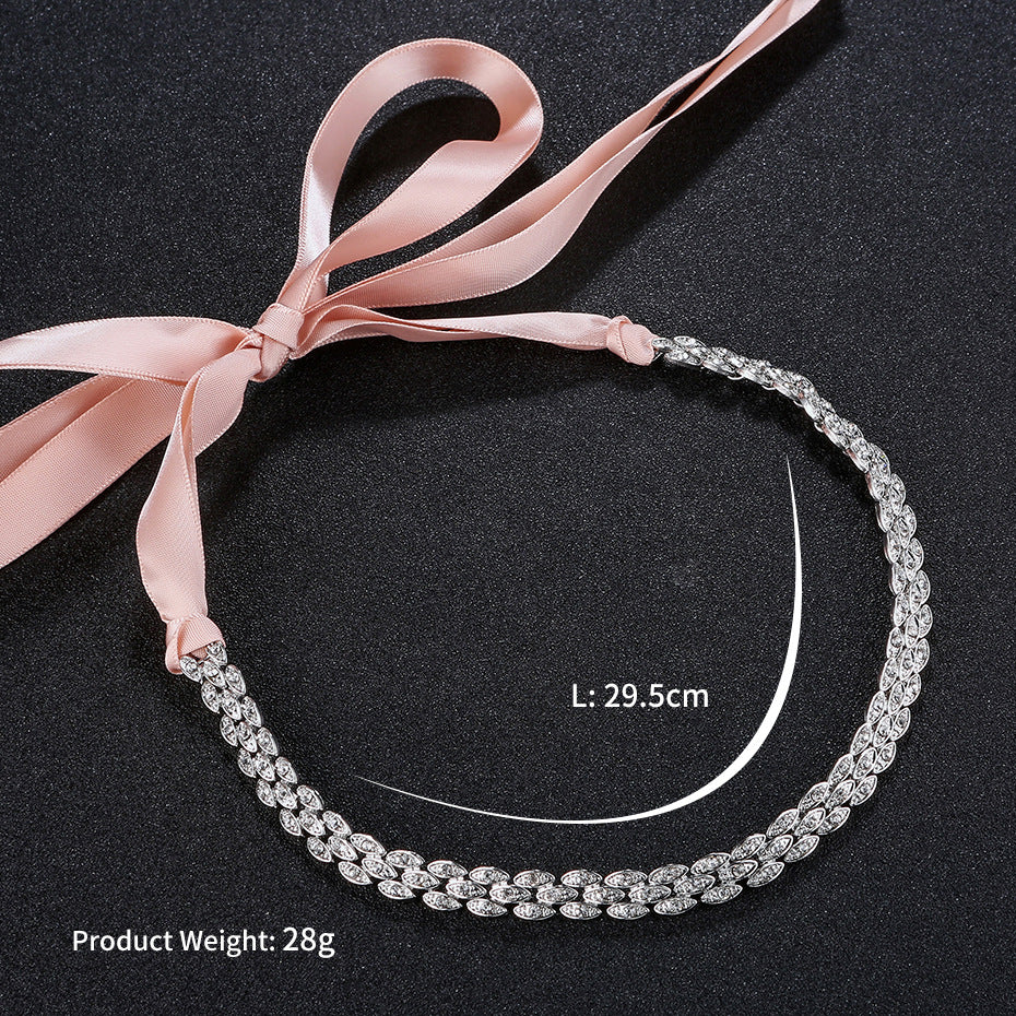 #05418226 Ladies Rhinestone, Alloy Headband