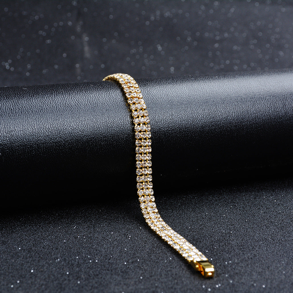 #01548086 Ladies' Alloy/Rhinestones Bracelets