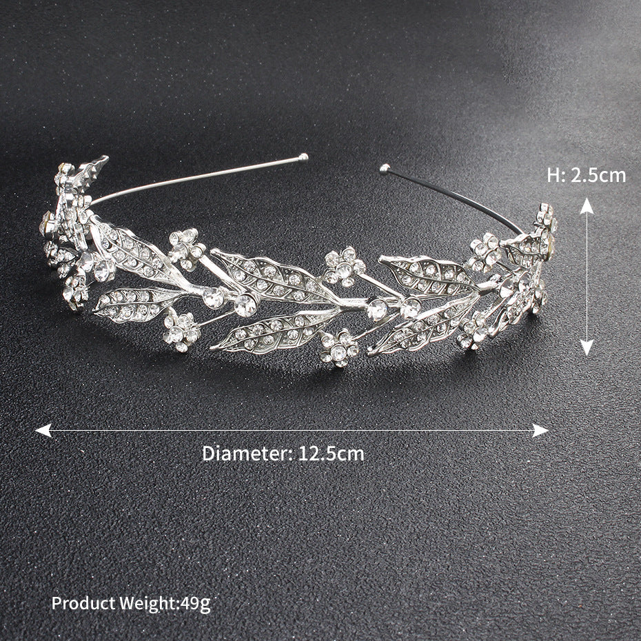 Leaves Design Headband for Women Wedding. Bridal Headpiece, Party
