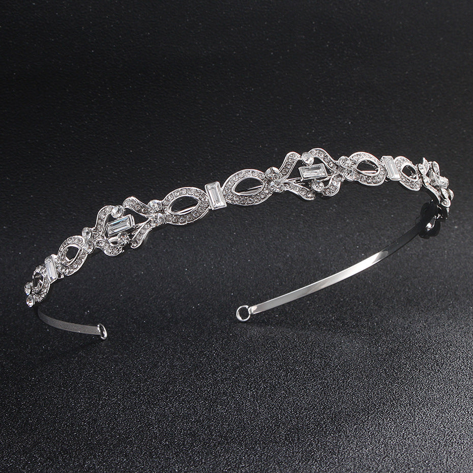 1877263 Delicate Rhinestones Headband