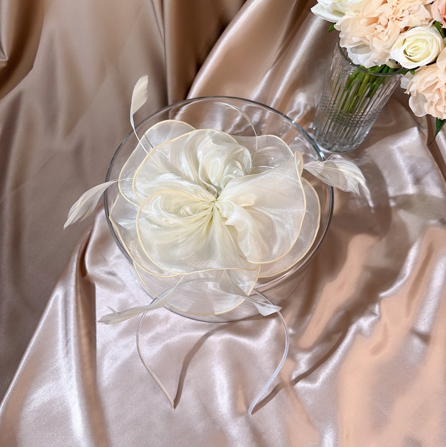 039480015 Wedding Bridal Hats for Wedding Tea Party Hats Fascinator (Available Black, White)
