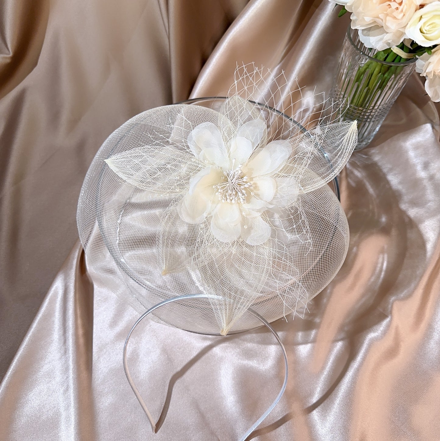 039480016 Bridal Hats for Wedding Tea Party Hats Fascinators Millinary (Available Black )