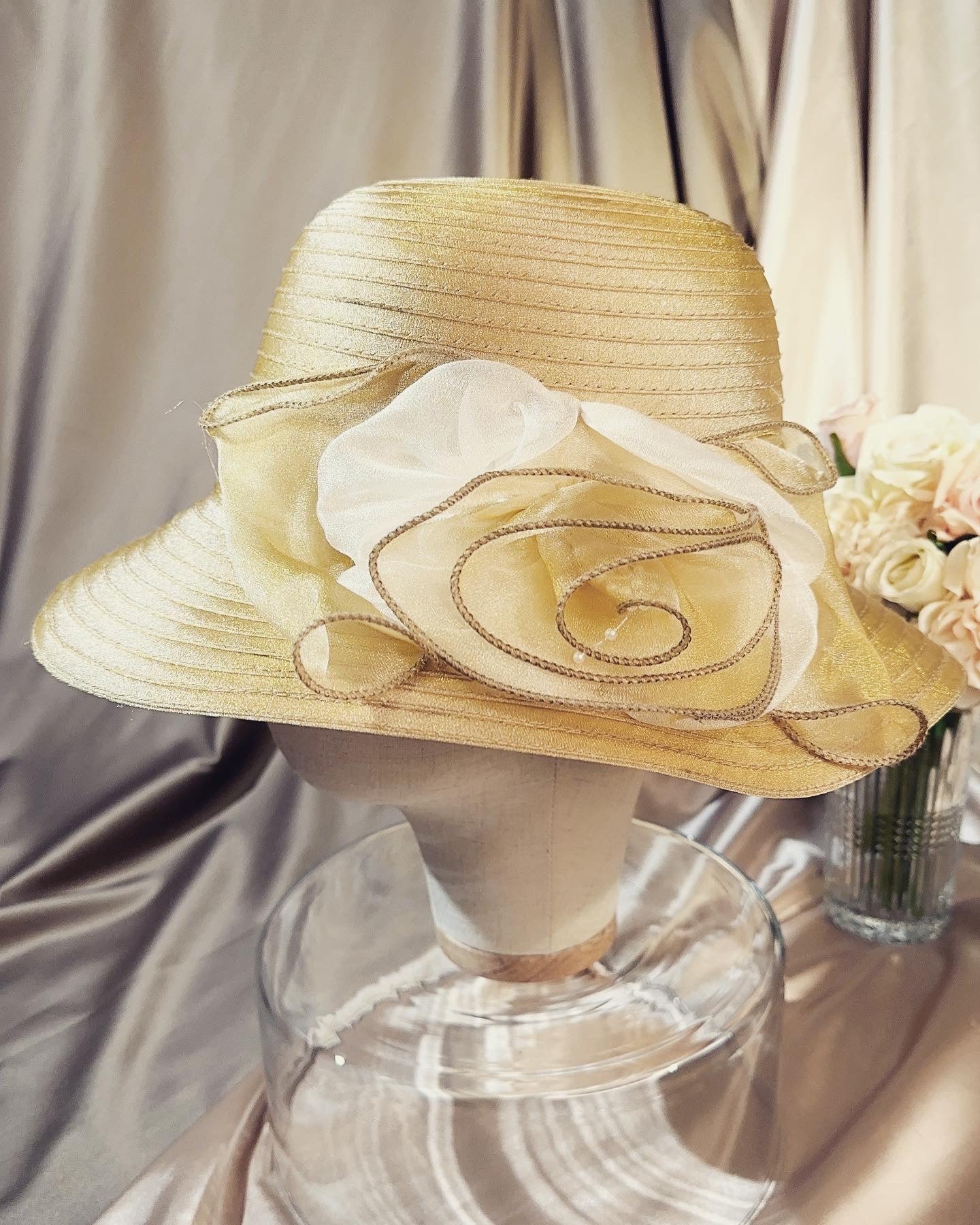 230115002 Tea Party Wedding Party Hat Millinery 6 Colors Available Size Adjustable