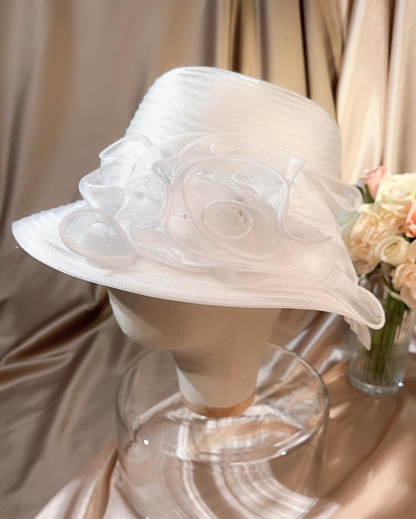 230115002 Tea Party Wedding Party Hat Millinery 6 Colors Available Size Adjustable