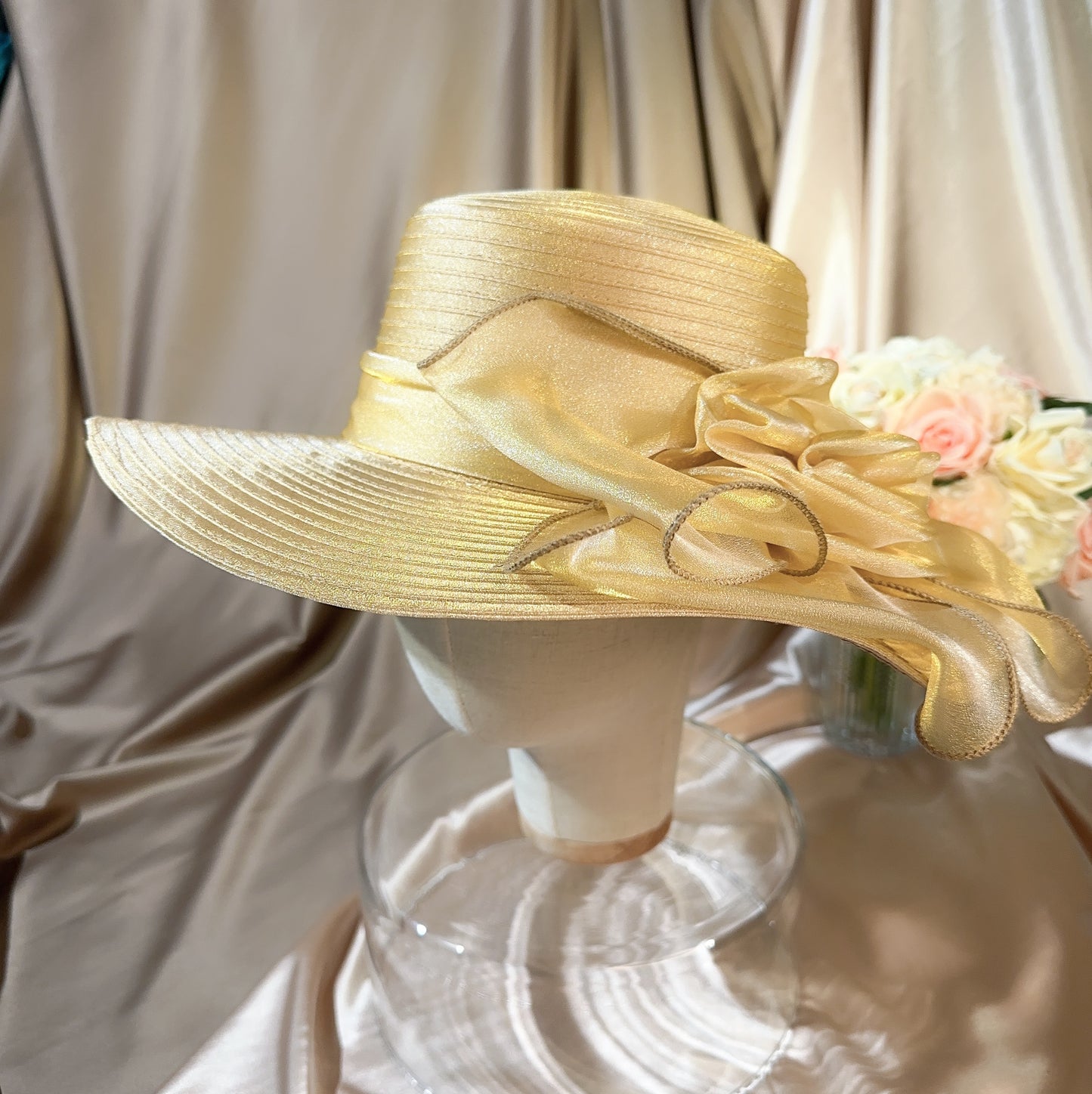 230115001 Tea Party Wedding Party Hat Millinery 6 Colors Available Size Adjustable