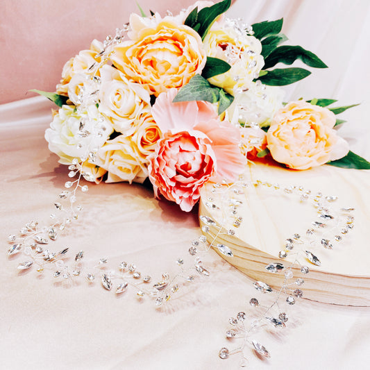 #04412060 Length 120CM Rhinestone and Cubic Zirconia