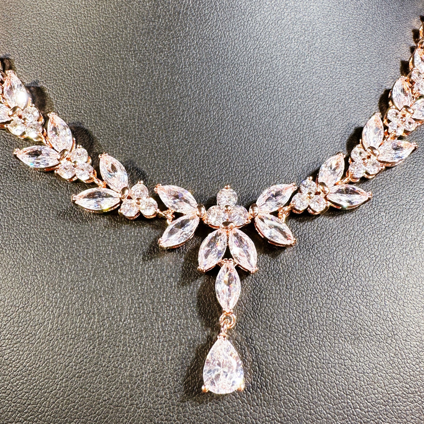 #15518012 Sparkle in Style: Stunning Cubic Zirconia Jewelry Sets for Every Occasion (Gold, Rose-Gold, &Silver)