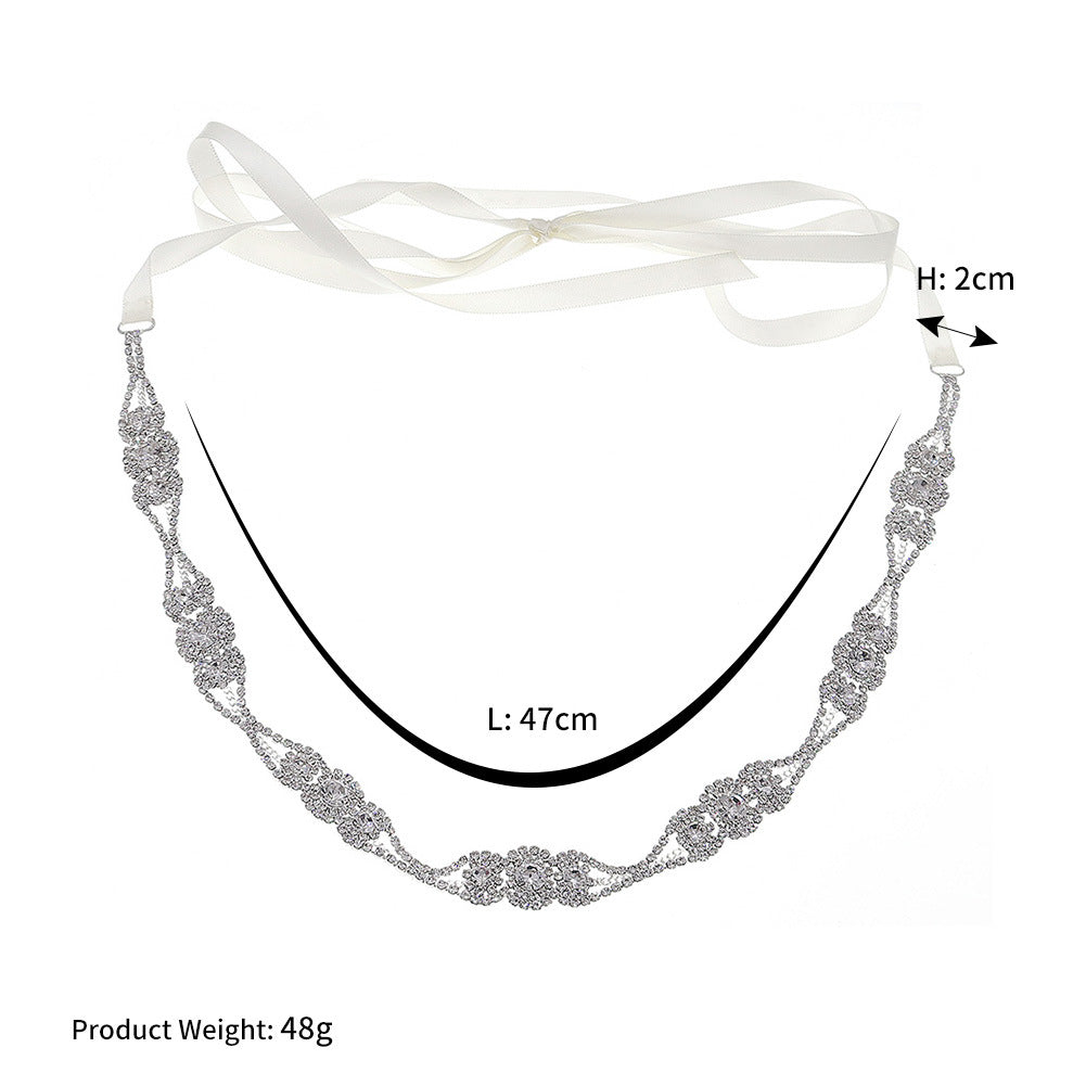 #220421123 Rhinestone Bridal Belt