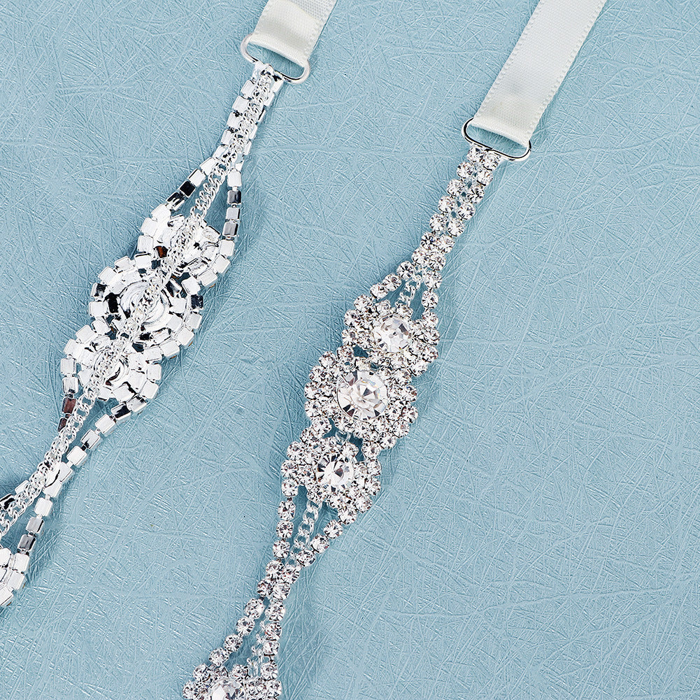 #220421123 Rhinestone Bridal Belt
