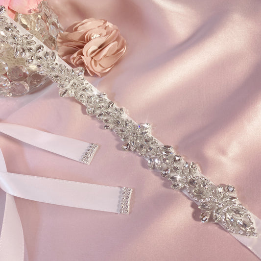 #220435177 Rhinestones Bridal Belts