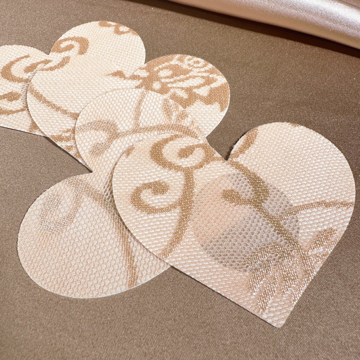 Lace Cover Adhesive Pasties ( Available in Shape Hearts, Floral & Round)