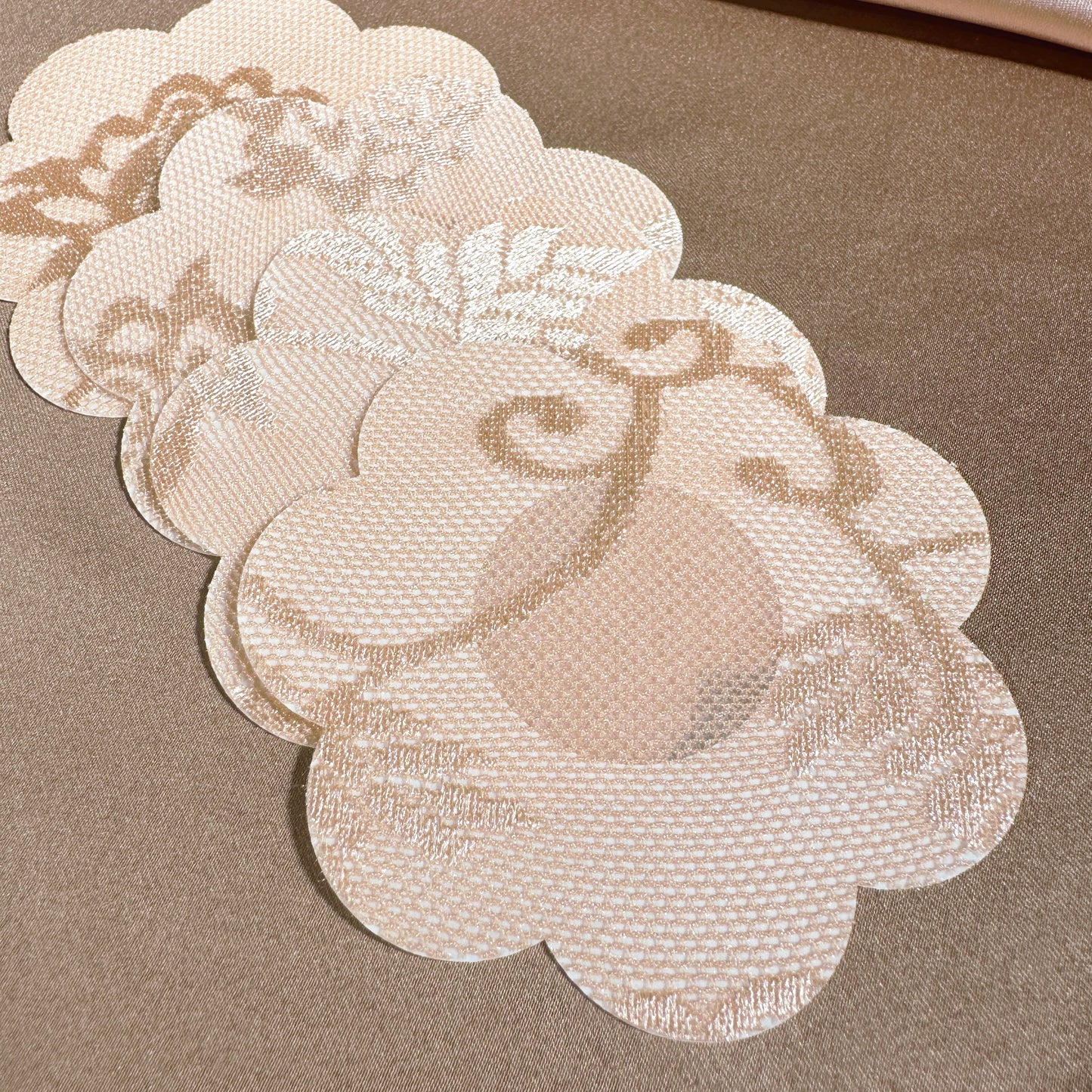 Lace Cover Adhesive Pasties ( Available in Shape Hearts, Floral & Round)