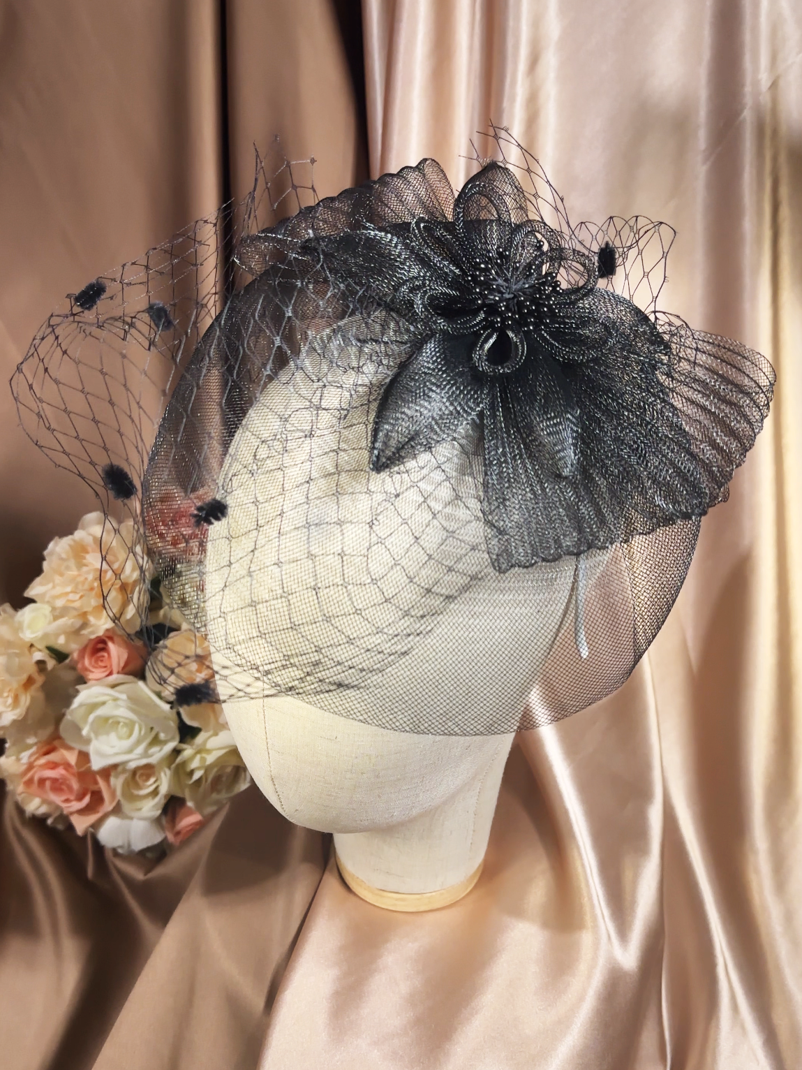 039480010 Fascinators for Women Bridal Hats for Wedding Tea Party Hats