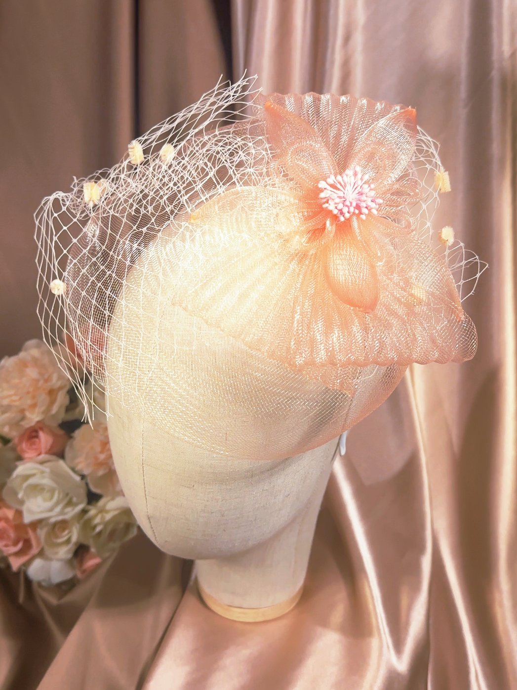 039480010 Fascinators for Women Bridal Hats for Wedding Tea Party Hats