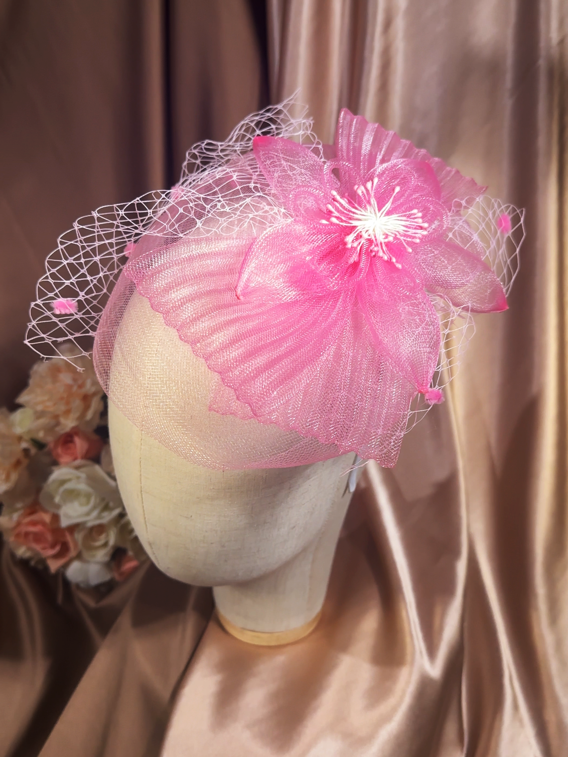 039480010 Fascinators for Women Bridal Hats for Wedding Tea Party Hats
