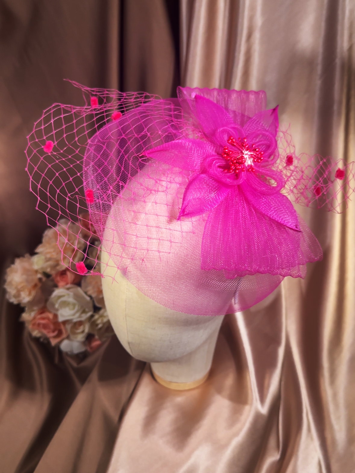 039480010 Fascinators for Women Bridal Hats for Wedding Tea Party Hats