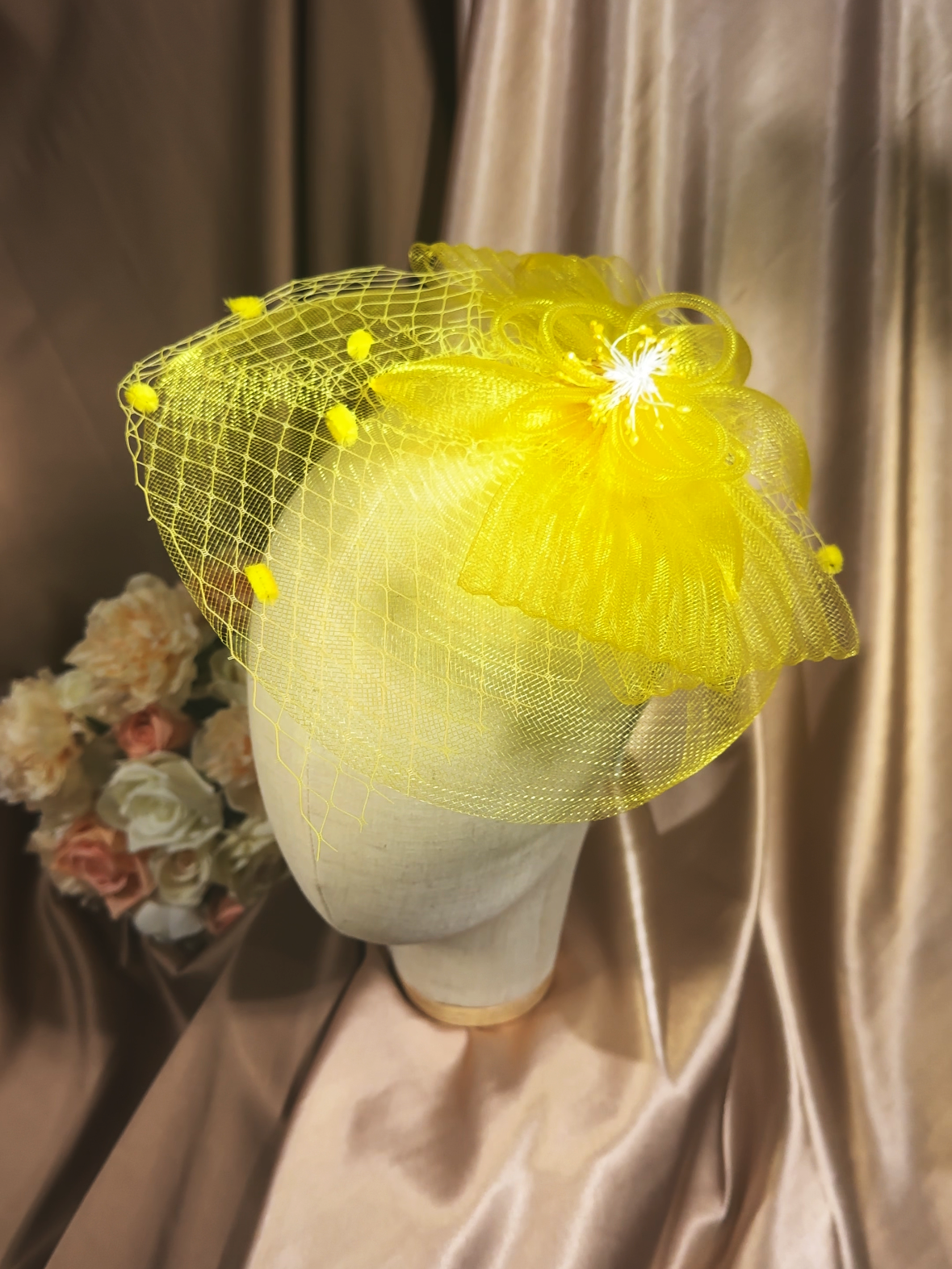 039480010 Fascinators for Women Bridal Hats for Wedding Tea Party Hats