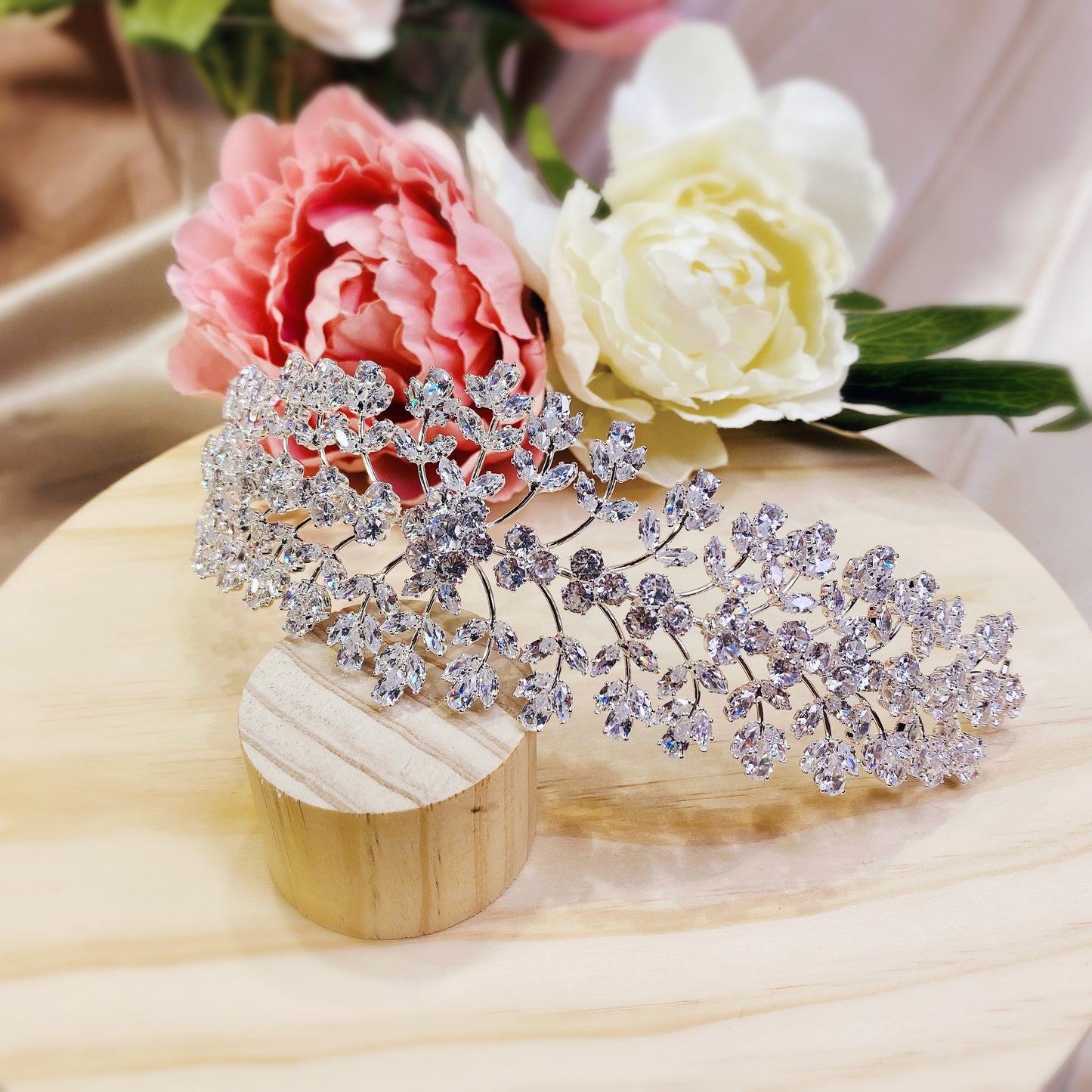 #15419048 Cubic Zirconia Headband