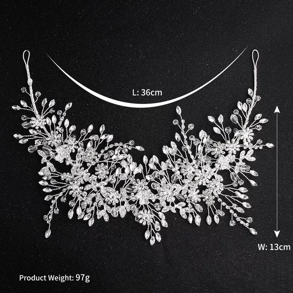 #14410924 Rhinestone Hairpieces