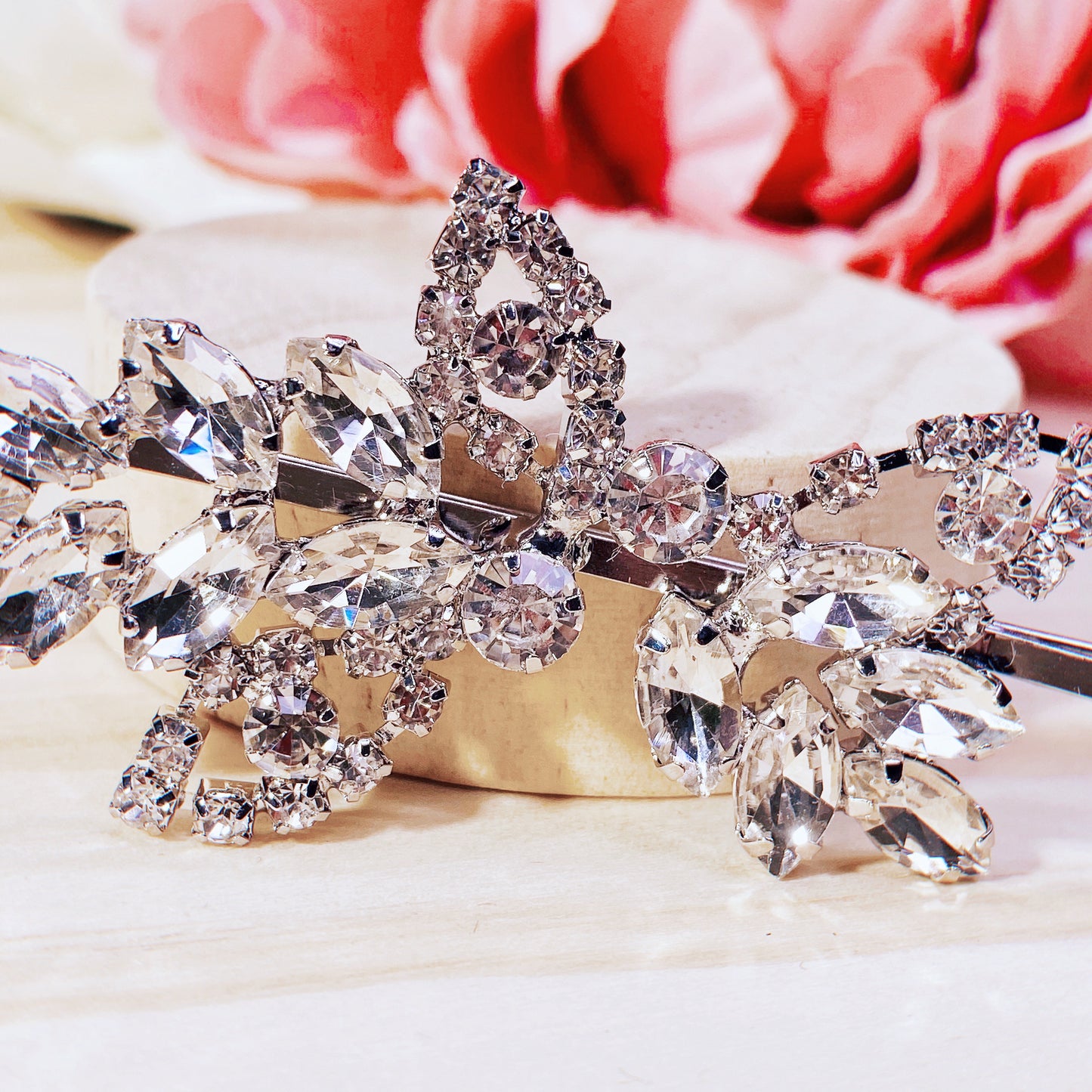 #02448185 Rhinestones Hair Clip