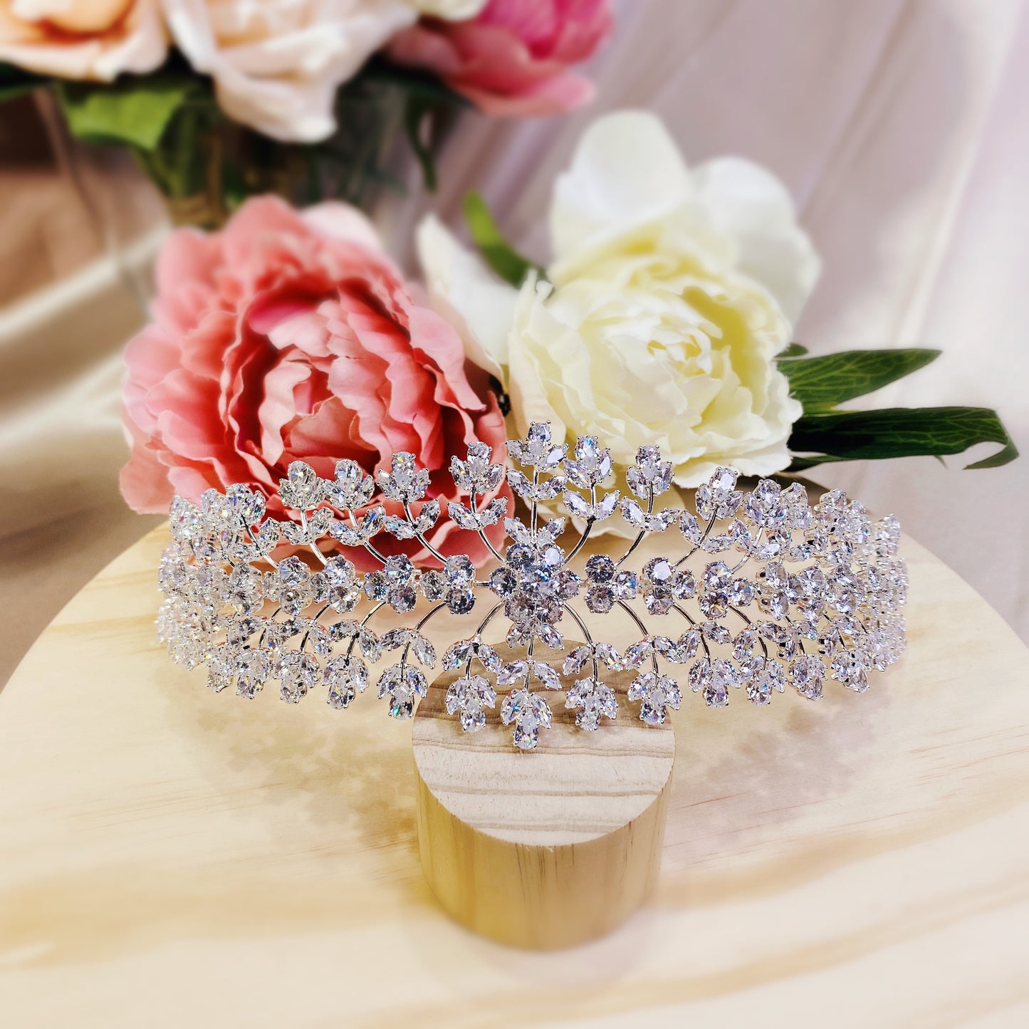#15419048 Cubic Zirconia Headband