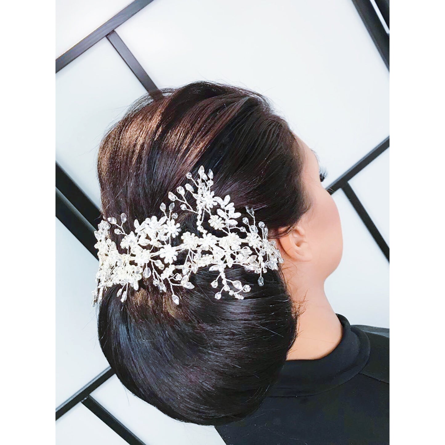 #14410924 Rhinestone Hairpieces