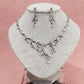 Ethereal Willow Marquise Cubic Zirconia Jewelry Set