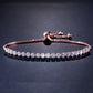 Bracelet glamour en zircon cubique | Une élégance étincelante pour toutes les occasions