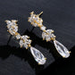 #06538110 Cubic Zirconia Earring (Doré, Argent)