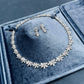 Marquise Bloom Cubic Zirconia Jewelry Set