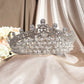 25419030 Bridal Tiara with Cubic Zirconia Stones Make a Statement on Your Wedding Day