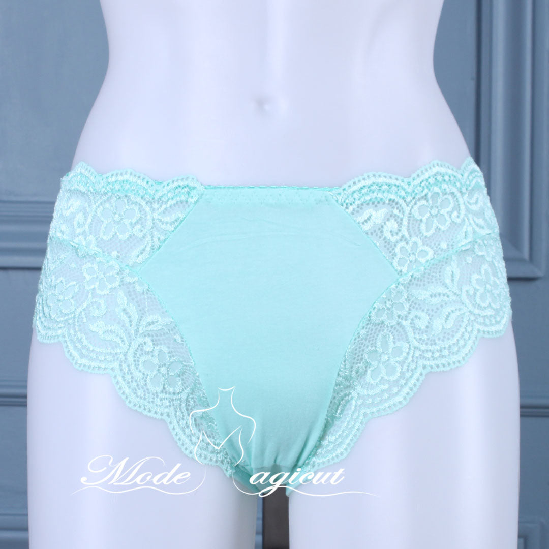 #3572 Women's Cotton Briefs  with Lace