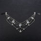 #04418223 Bandeaux en strass/alliage